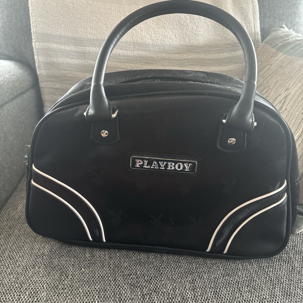 Hot Topic Black and White Bag